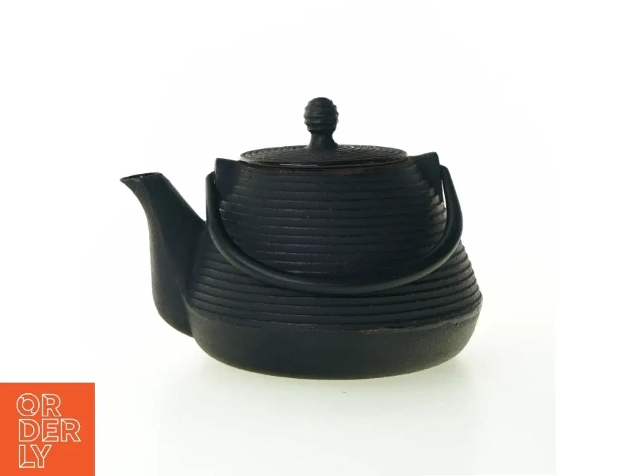 Billede 1 - Støbejern te kande (str. 15 x 10 cm)