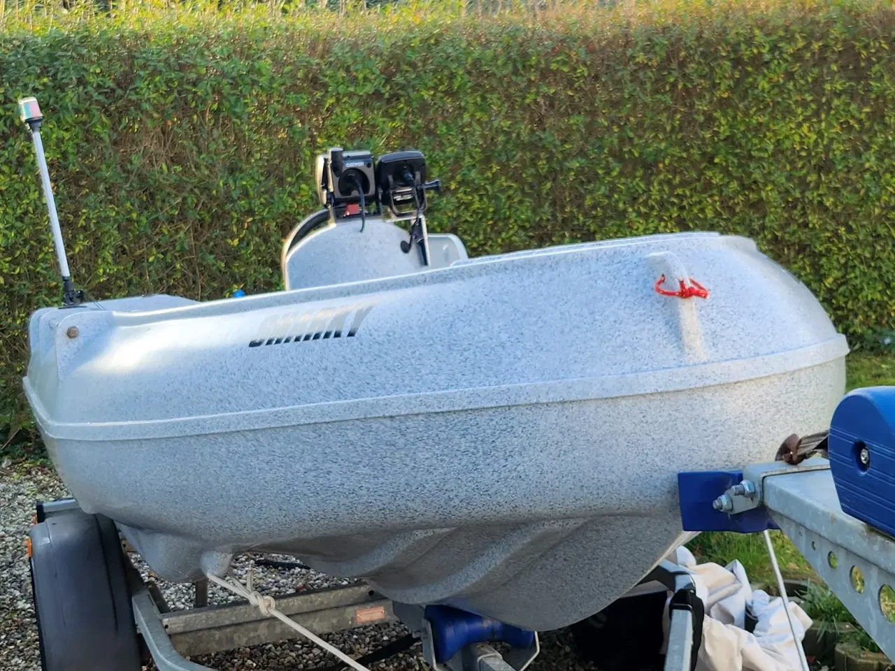 Billede 2 - AL320 RIB JOLLE, MED 500 KG BRENDERUP TRAILER.