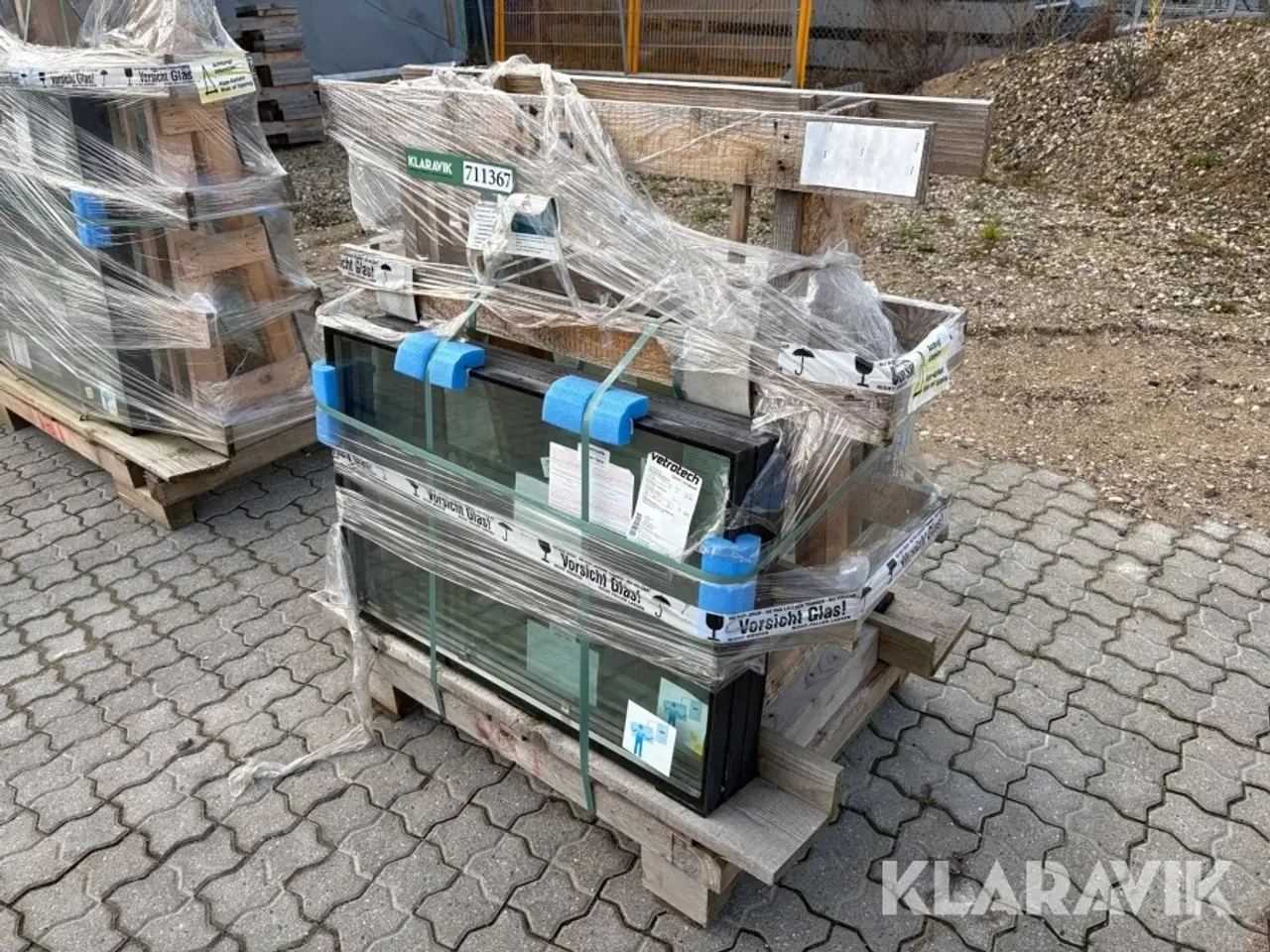 Billede 1 - Vinduer Vetrotech Contraflam 60-3 Climaplus 943x620x47mm - 5 styk