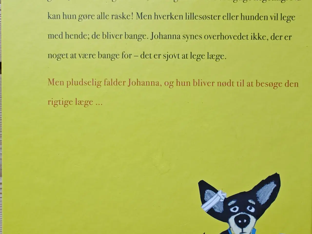Billede 2 - Johanna besøger lægen BOG