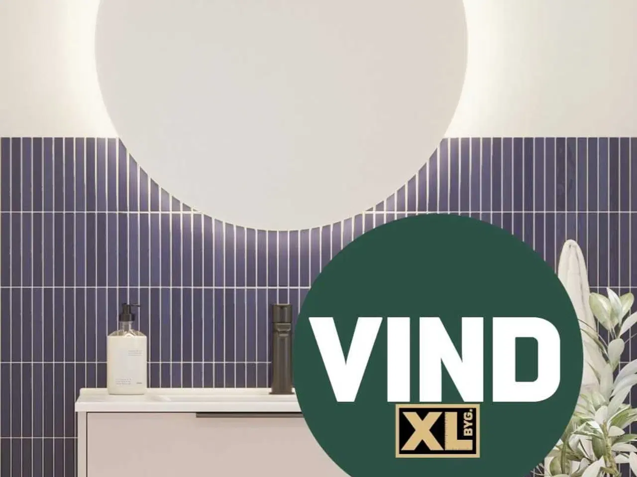 Billede 1 - Spejl med lys