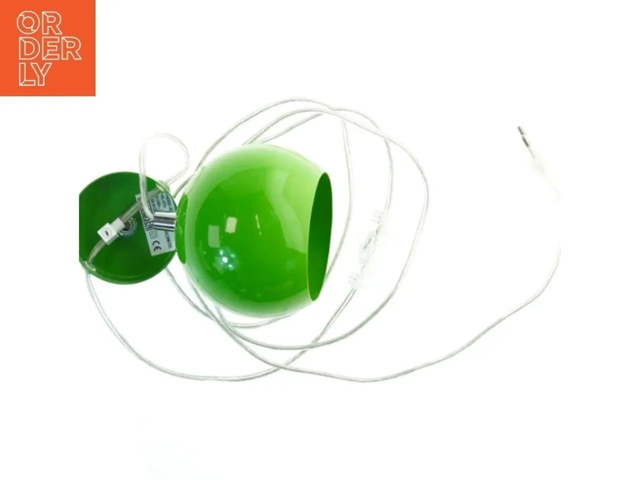 Billede 3 - Grøn lampe (str. 11x10 cm)