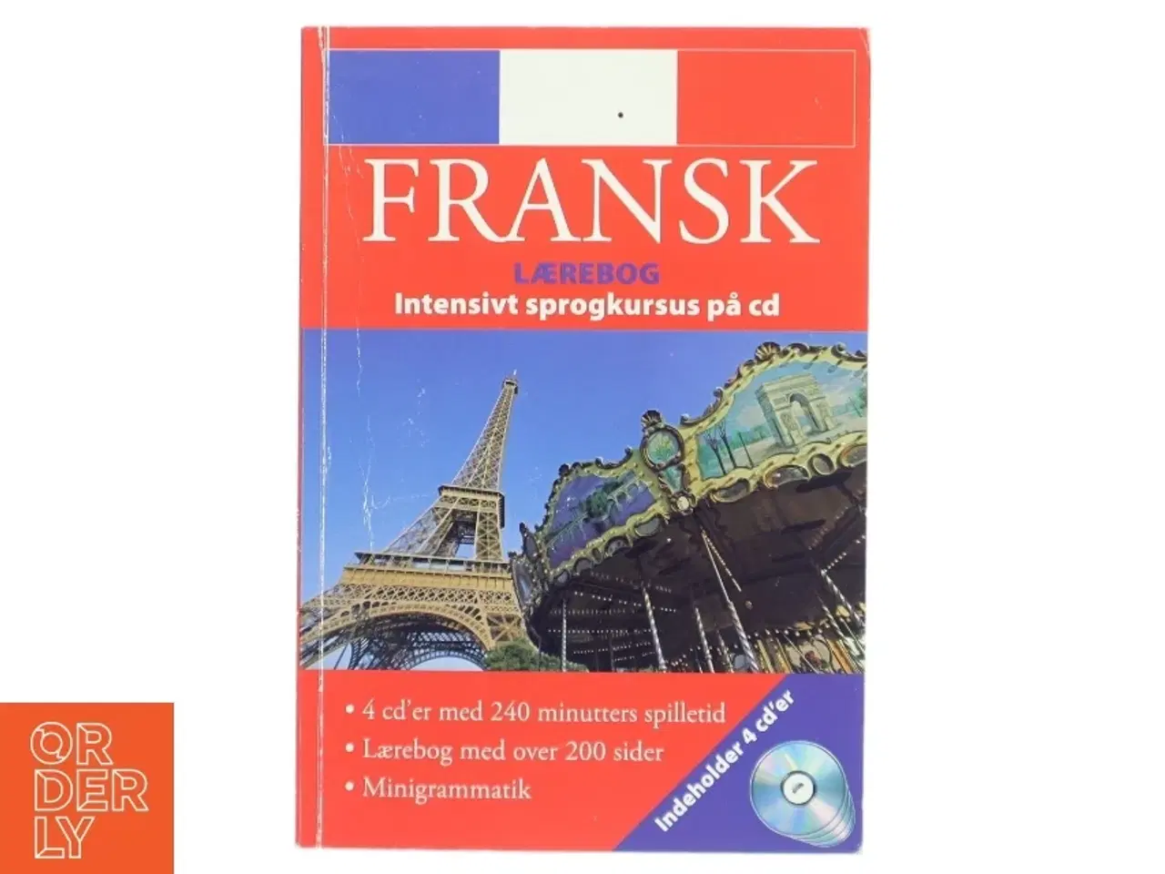 Billede 1 - Fransk sprogkursus lærebog med CD