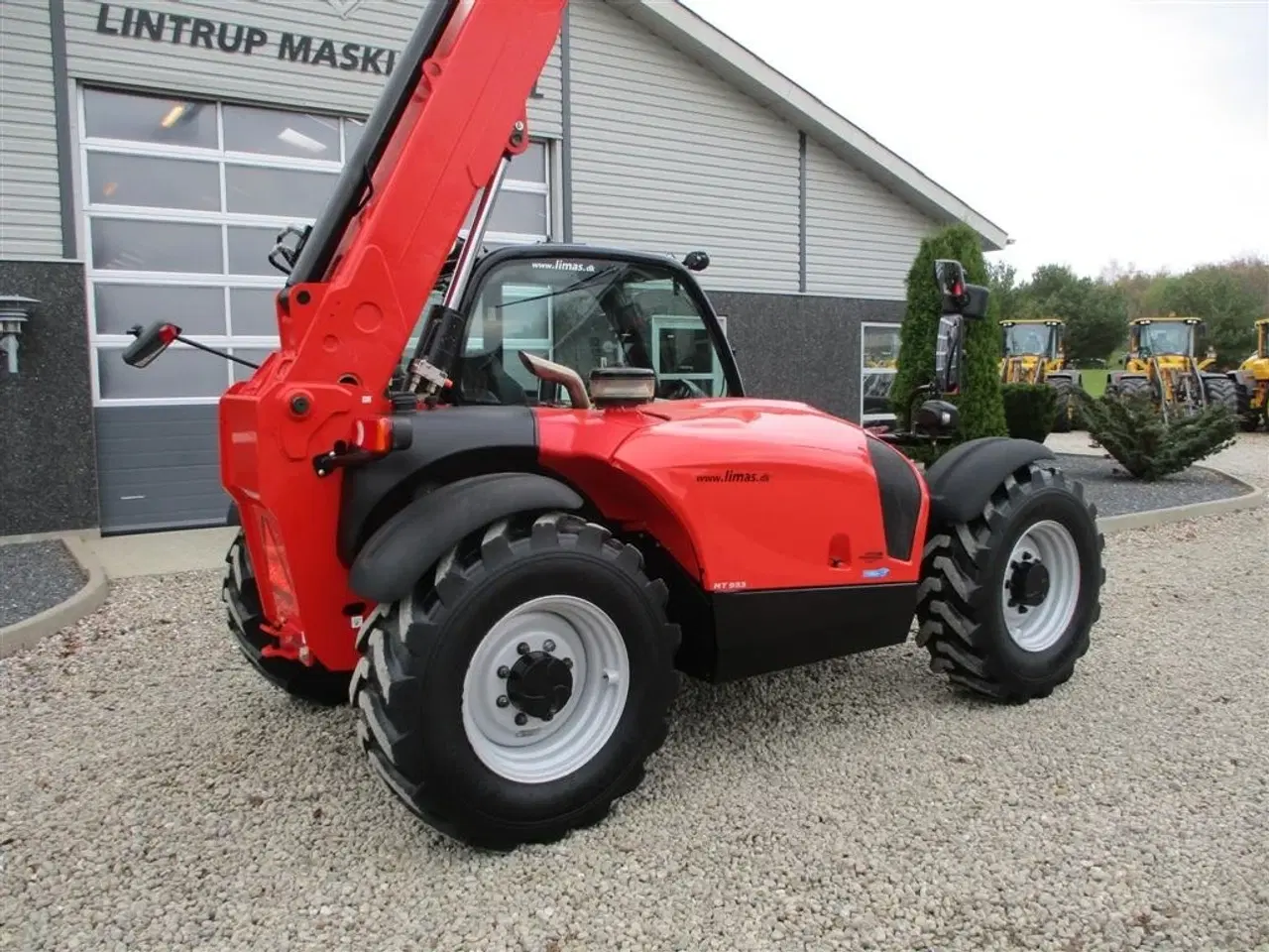 Billede 13 - Manitou MT933 easy Comfort. Dansk maskine, med hydrauliske pallegafler.