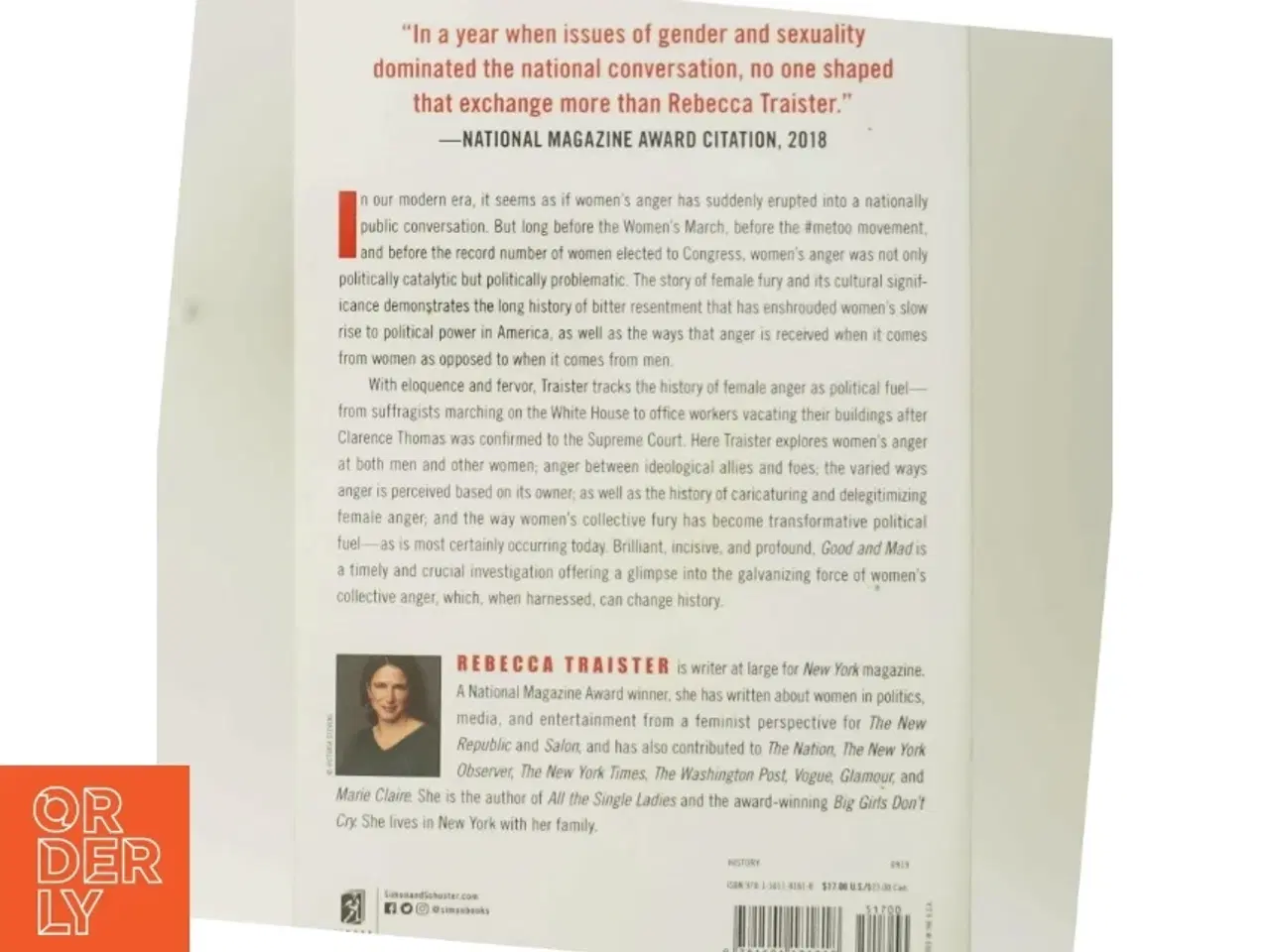 Billede 5 - Good and mad : the revolutionary power of women&#39;s anger af Rebecca Traister (Bog)
