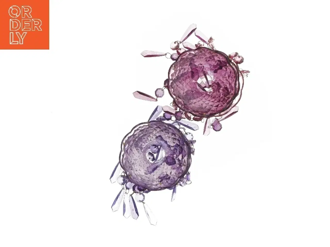 Billede 4 - Dekorative lysmanchetter med prismer (str. 10 cm)