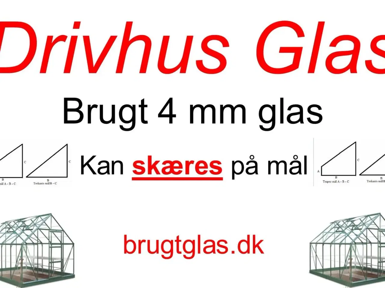 Billede 1 - Glas til drivhus 