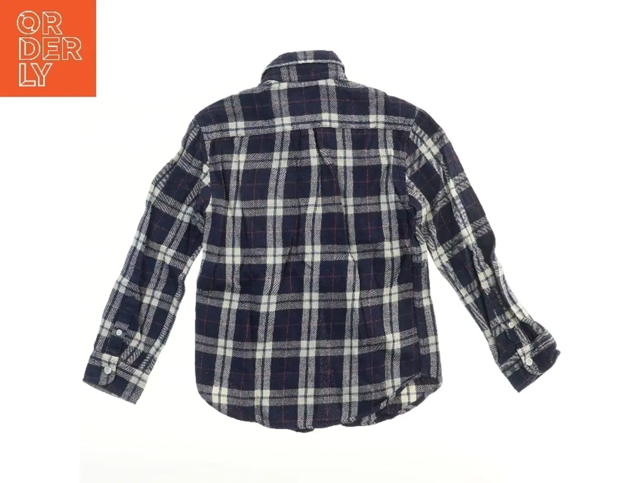 Billede 2 - Skjorte med ternet mønster (str. 128)