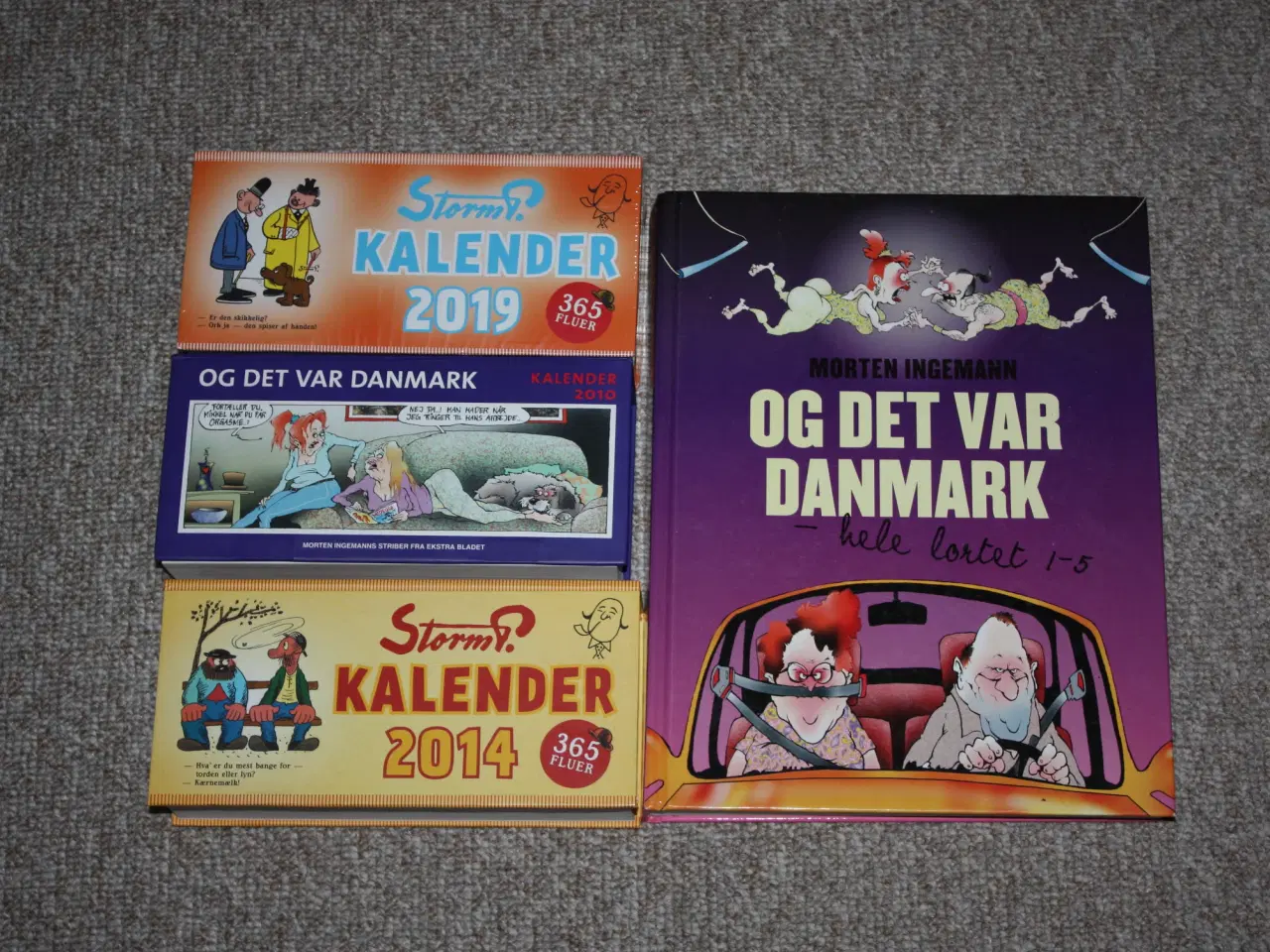 Billede 1 - Storm P kalender 2019 uåbnet Robert Storm Petersen