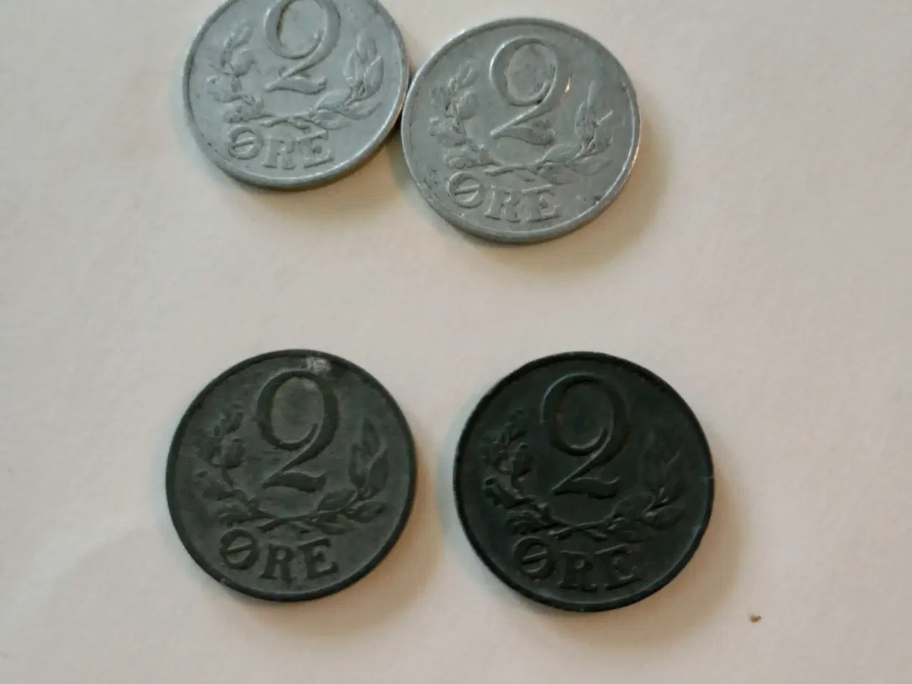 Billede 3 - One penny 1861,samt 2 øre dk.