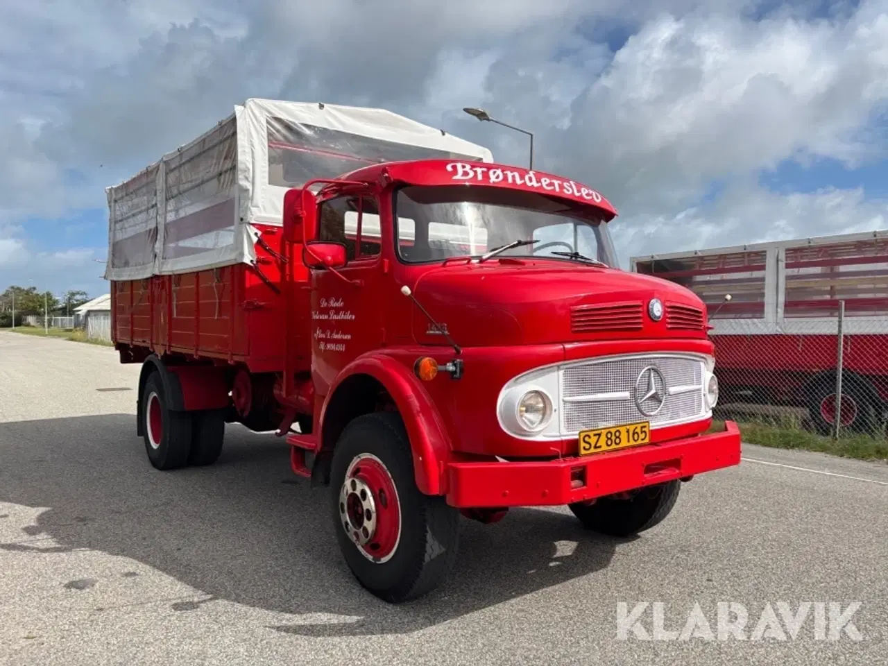 Billede 7 - Veteranlastbil Mercedes-Benz 1413 Studentervogn