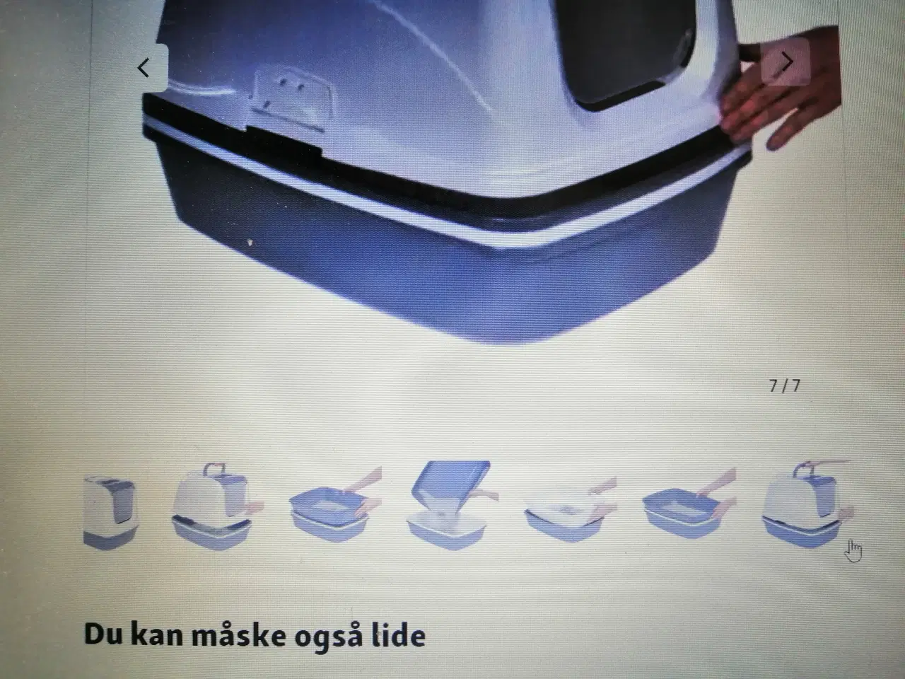 Billede 1 - Kattetoilet Clean Cat m/si  kan sendes