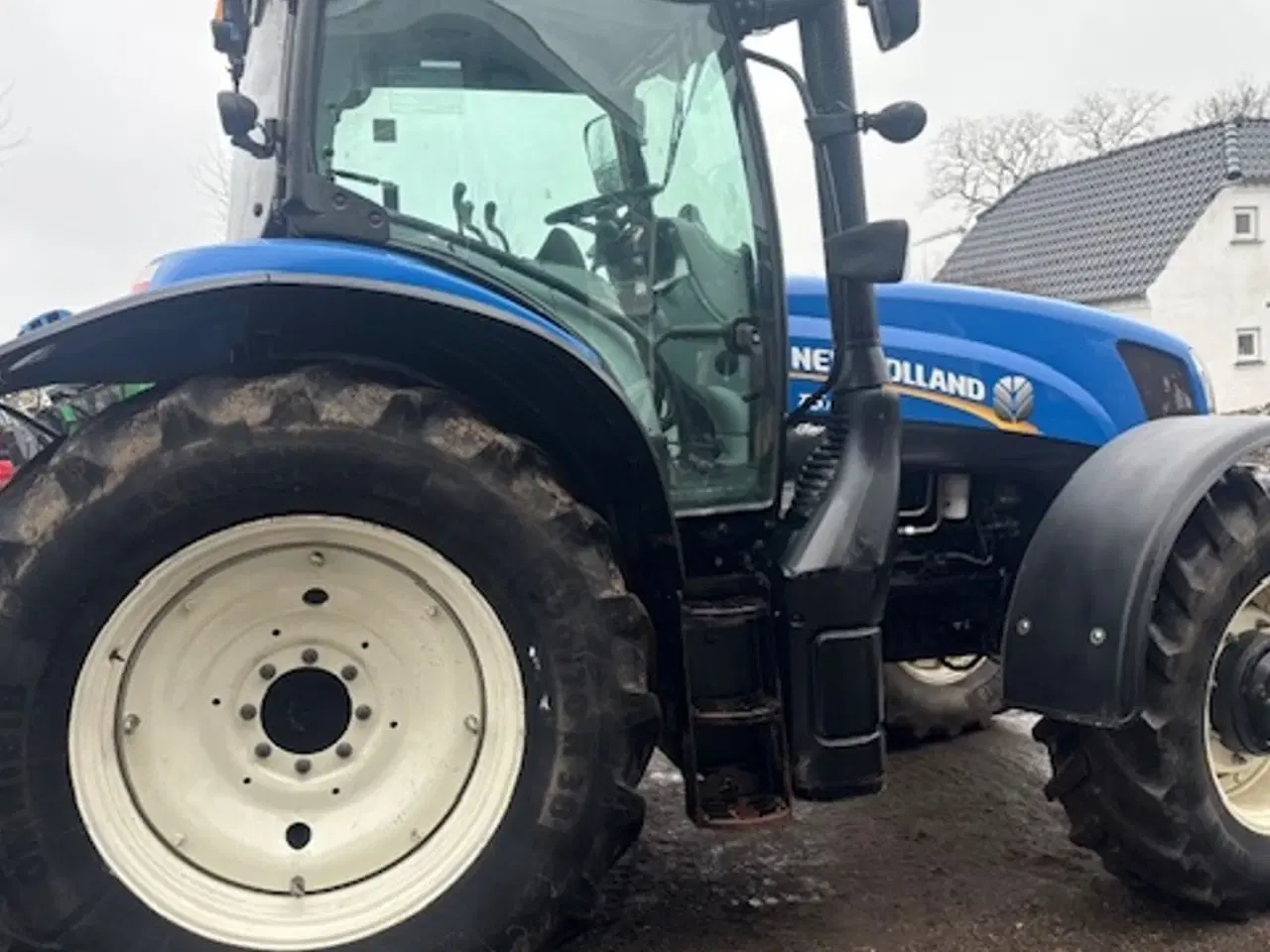 Billede 7 - New Holland T.6155 ENEJERS. KUN 4163 TIMER. M. FULD FRONTVÆGT.