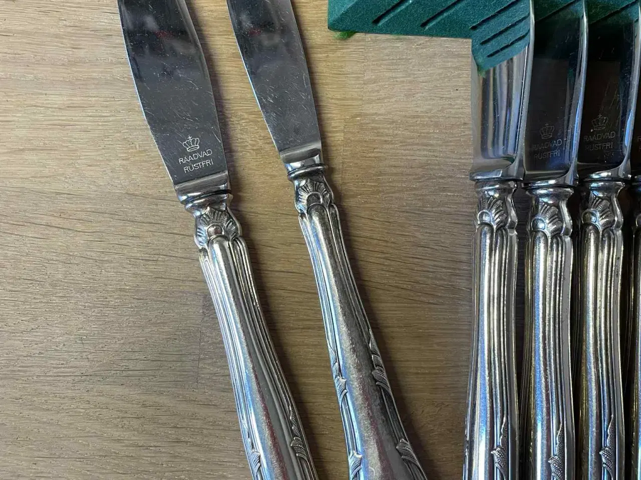 Billede 2 - Sølvtøj, 12 knive tre-tårnede Herregaard fra COHR