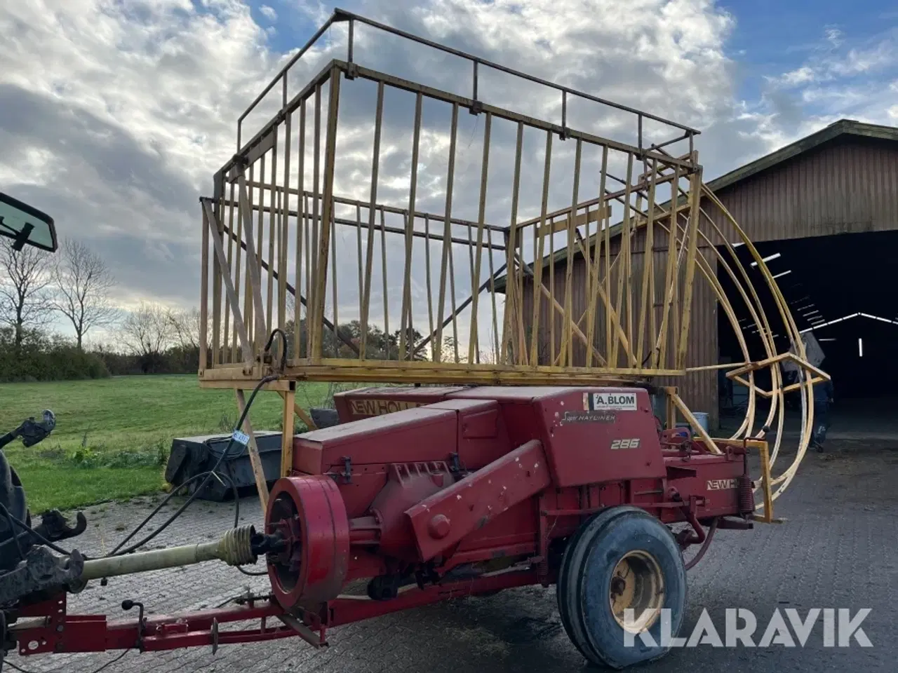 Billede 1 - Ballepresser New Holland Super hayliner 286