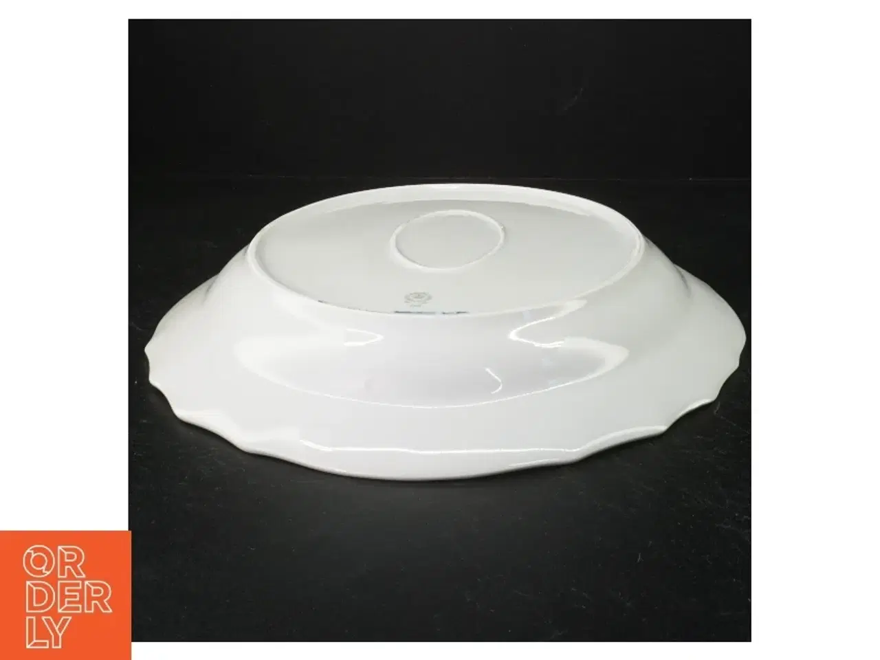 Billede 2 - Blå Blomst porcelænsfad fra Royal Copenhagen (str. 36 x 29 cm)
