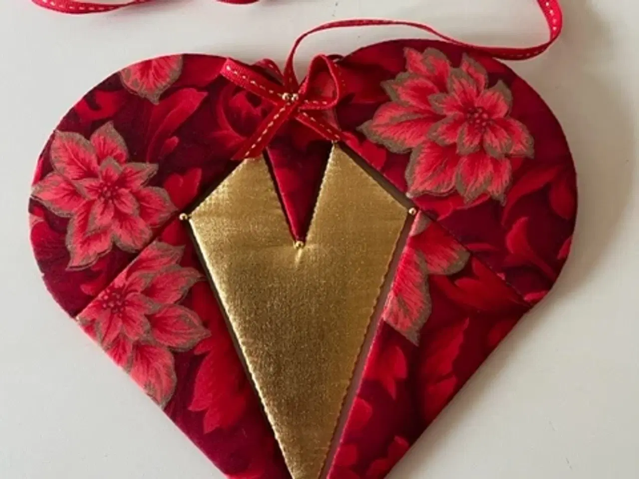 Billede 2 - Hjerte syet i patchwork