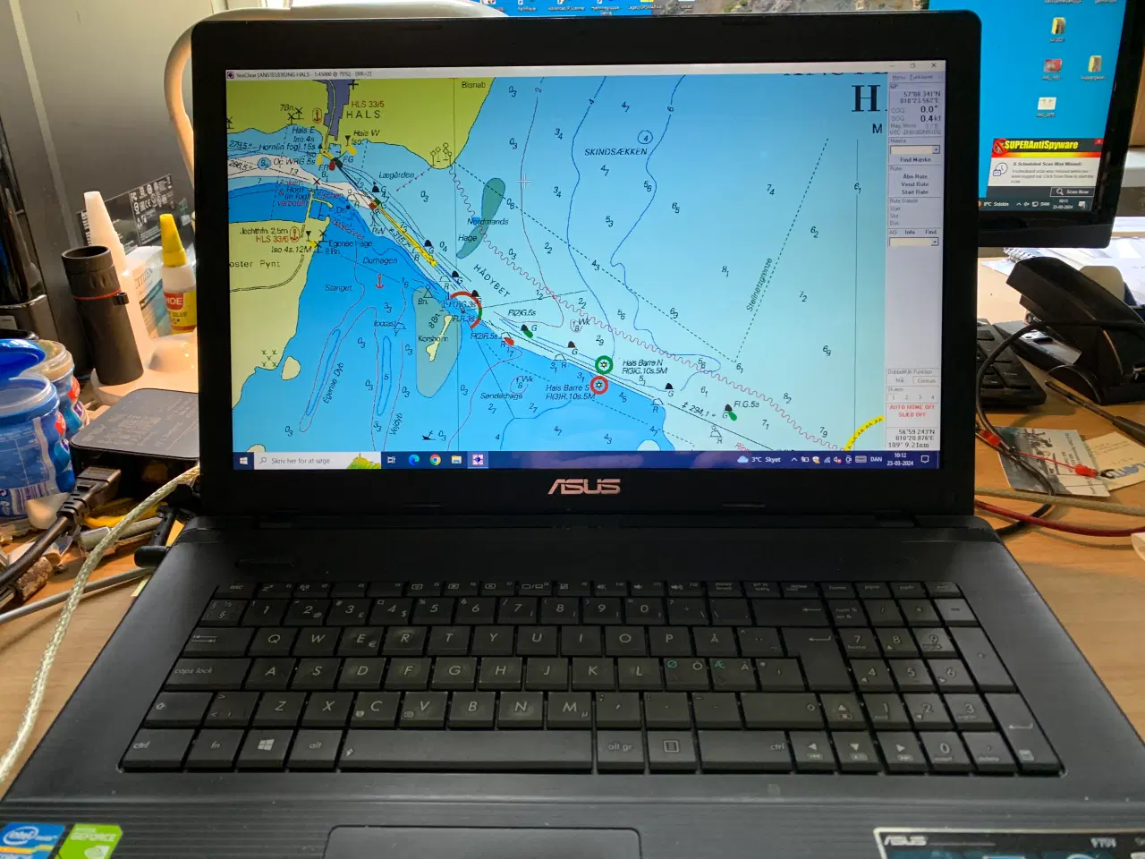 Billede 4 - Bærbar med søkort, GPS og AIS 