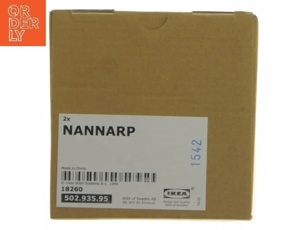 Billede 1 - IKEA NANNAARP grå ben fra IKEA (str. 11x10,5x10,5 cm)