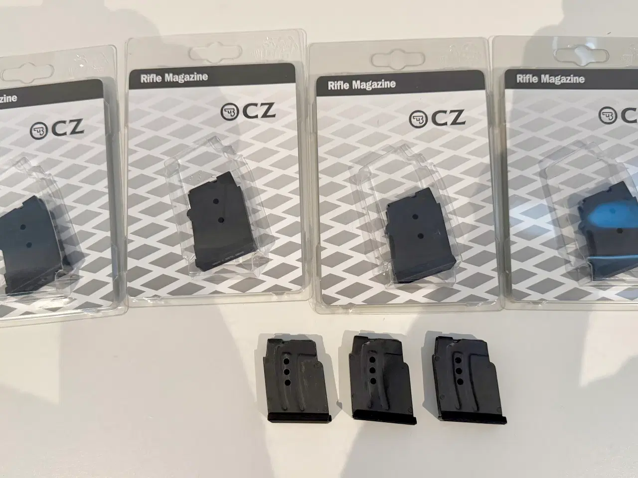 Billede 1 - CZ 457 mfl. 7 stk. 5 skuds magasiner, .22 lr