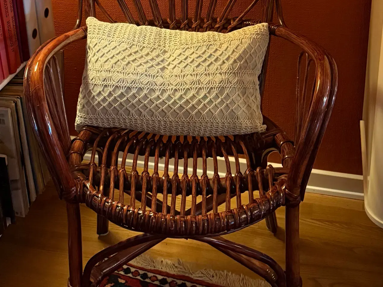 Billede 1 - Rattan - stol - flot og hyggelig stil