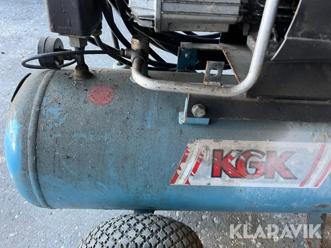 Billede 11 - Kompressor KGK 50/32 - 50 Liter