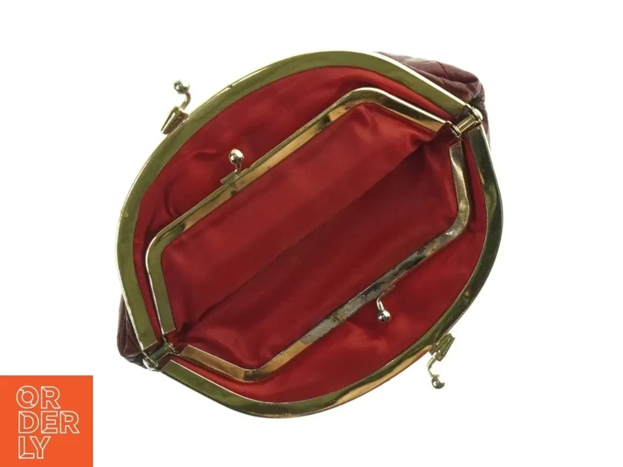 Billede 2 - Vintage pung i skind (str. 17 x 14 cm)