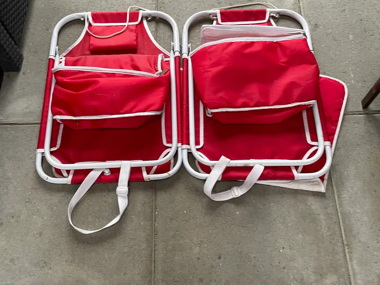 Billede 5 - Strand stole campingstole 2 stk. røde