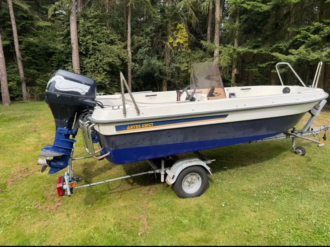 Billede 2 - Ryds 430GT, med evinrude 25 HK 4-Taks