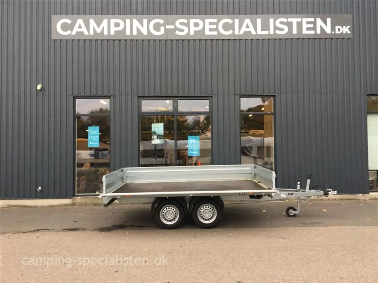 Billede 3 - 2024 - Brenderup 4310 STB 2000 Kg.    Ny Brenderup 4310 STB kraftig trailer med stålsider hos Camping-Specialisten.dk Aarhus og Silkeborg