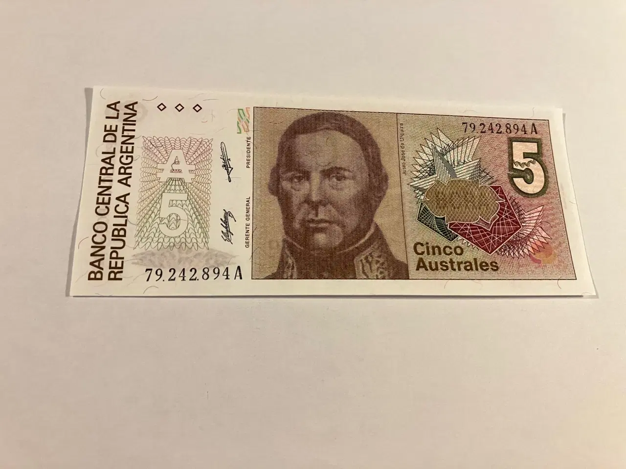 Billede 1 - 5 Australes Argentina