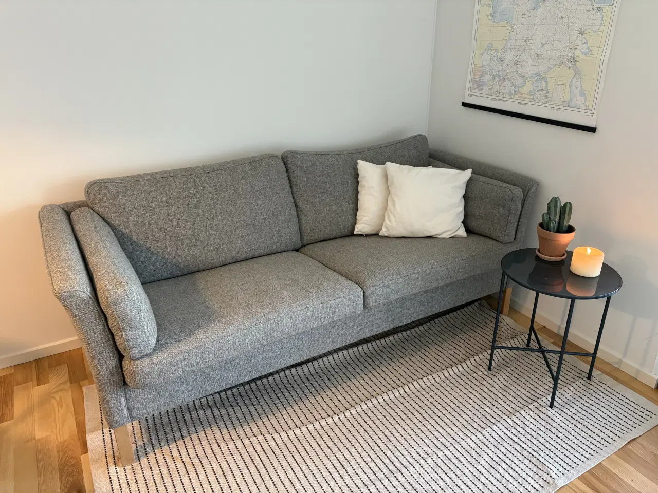 Billede 1 - Sofa grå uld