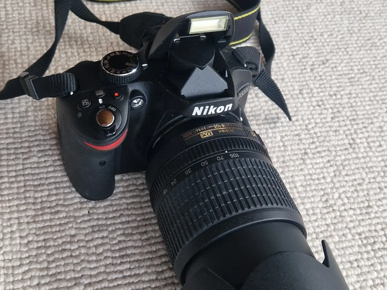 Billede 2 - Nikon D3200 Digitalkamera, 18-105mm linse, Meike S