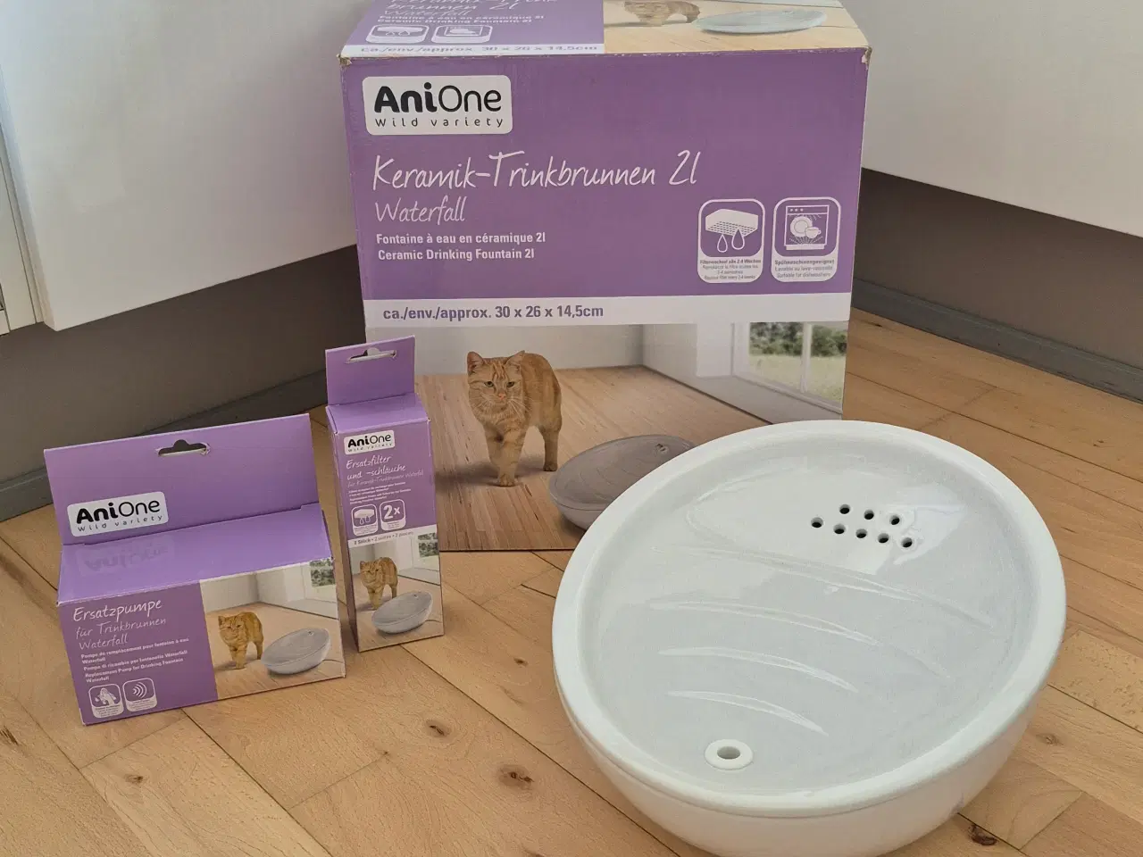 Billede 1 - Drikkefontæne til kat/lille hund