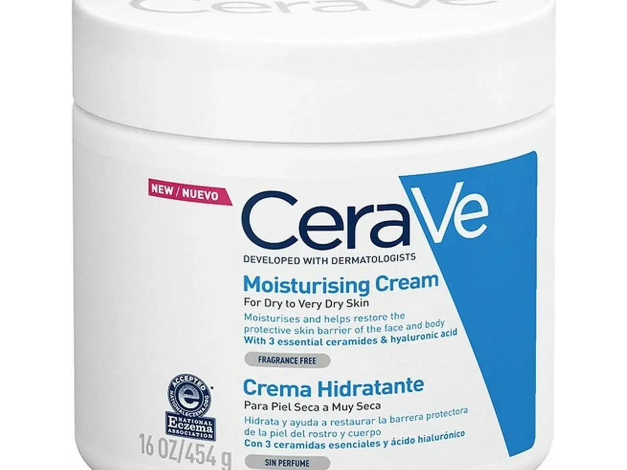 Billede 1 - Fugtighedscreme CeraVe Moisturising Cream 454 g