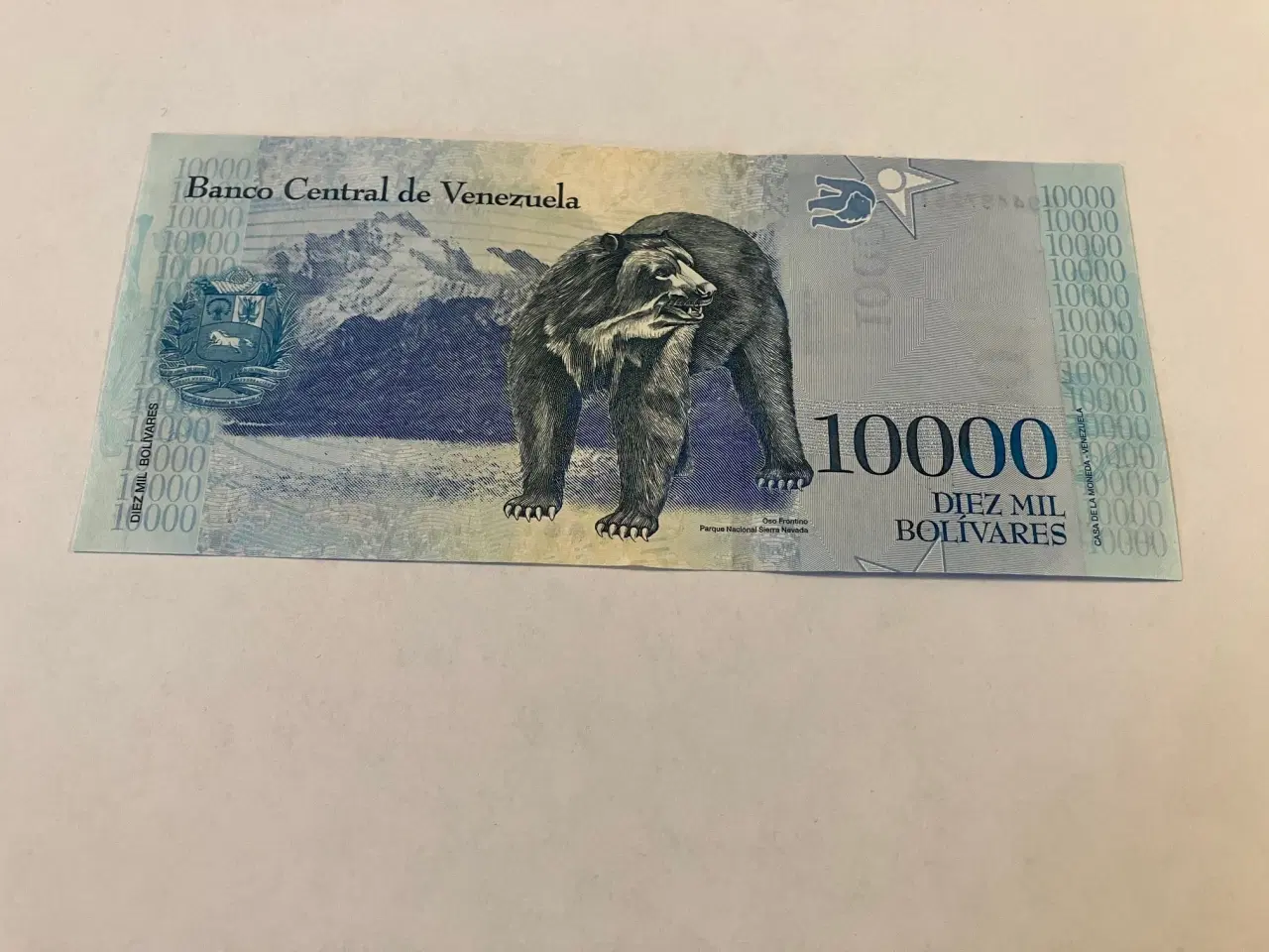 Billede 1 - 10000 Bolivares Venezuela