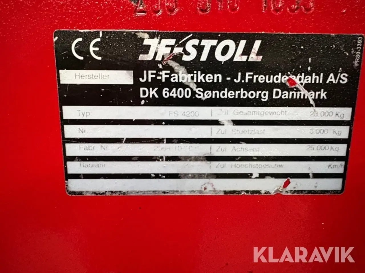 Billede 7 - Snittevogn JF-stoll ES 4200