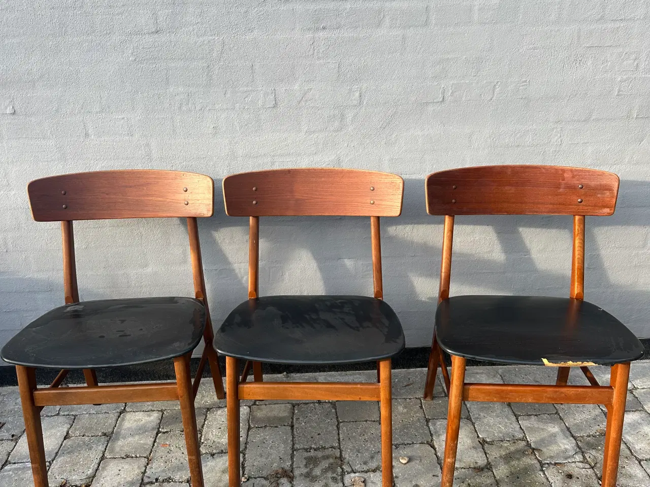 Billede 1 - Teaktræs stole