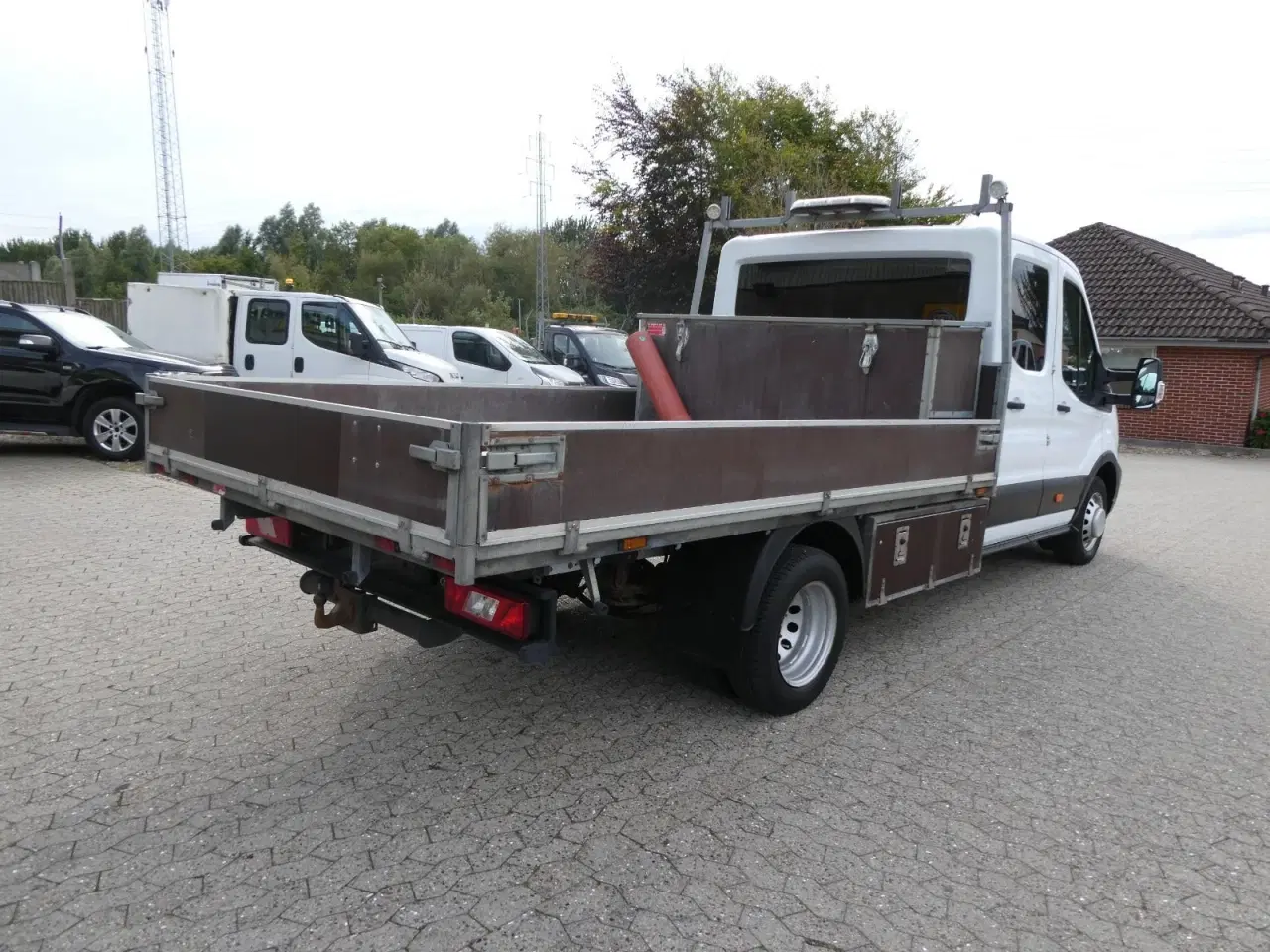 Billede 14 - Ford Transit 470 L4 Chassis 2,0 TDCi 170 Mandskabsvogn m/lad RWD