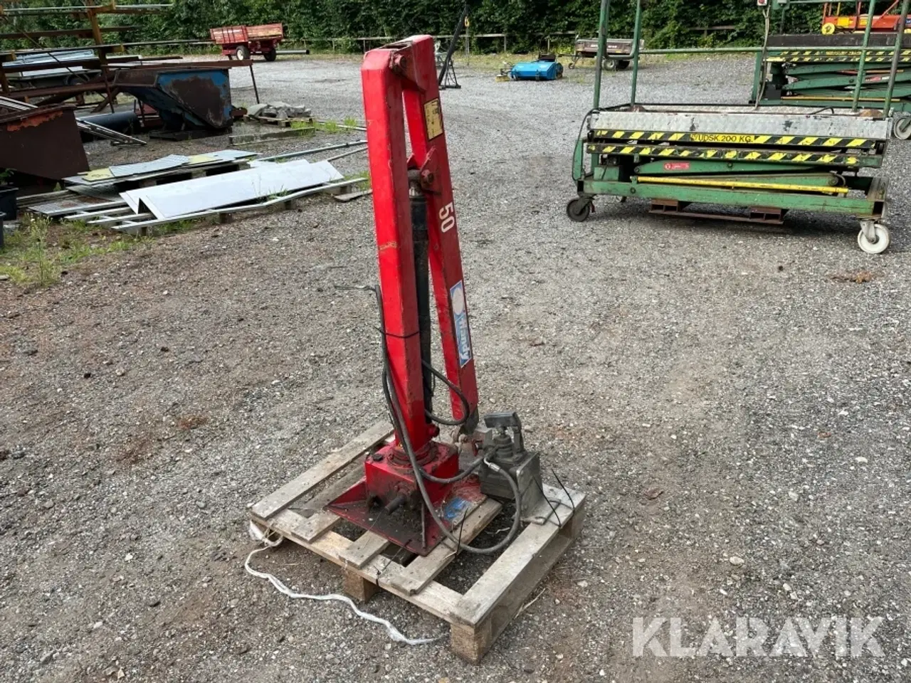 Billede 4 - Kran HMF 50