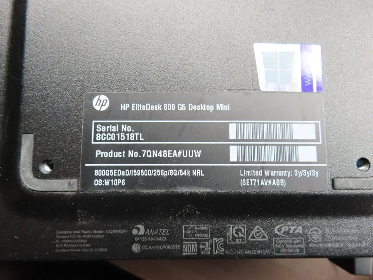 Billede 9 - 4 stk. mini pc'er HP ELITE