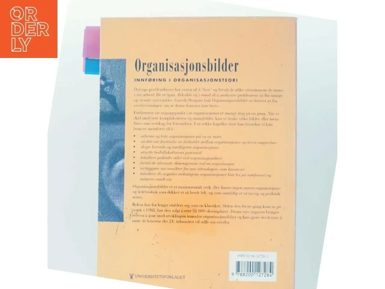 Billede 3 - Organisasjonsbilder : innføring i organisasjonsteori af Gareth Morgan (Bog)