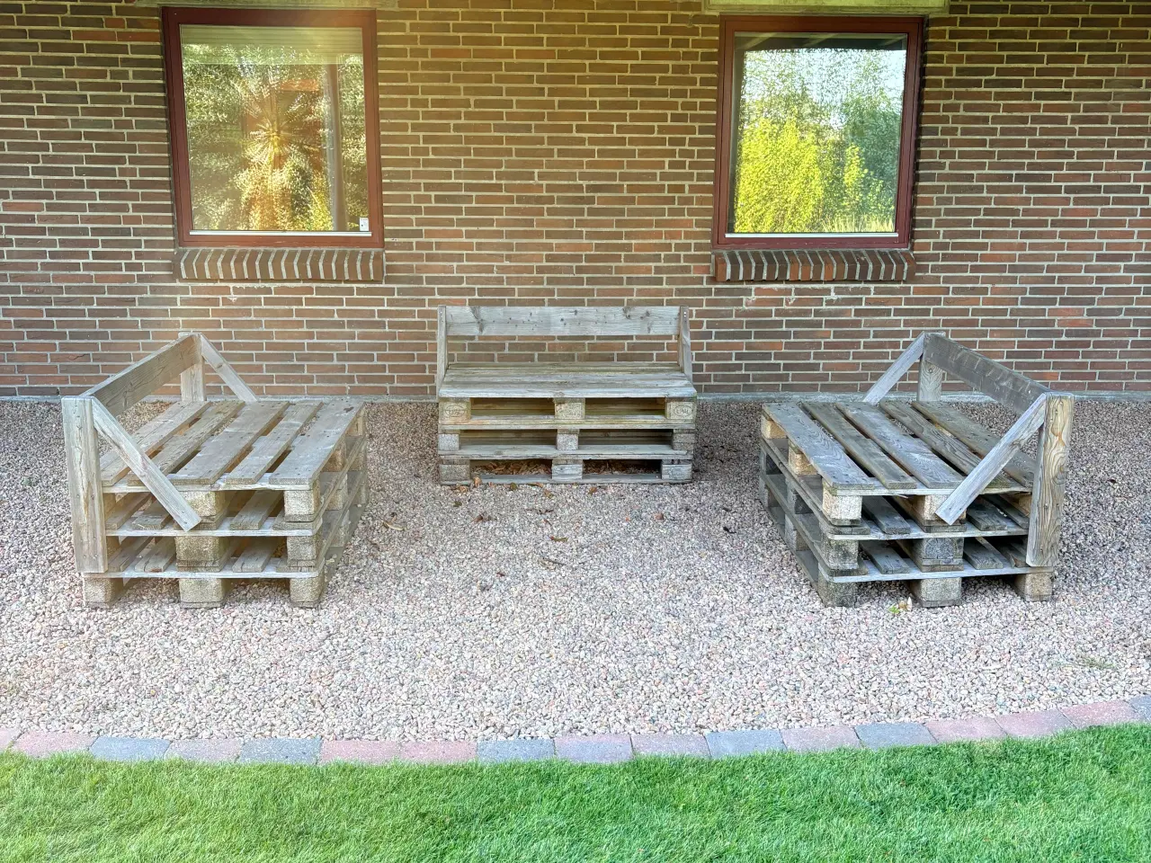 Billede 1 - Pallesofaer – 3 bænke