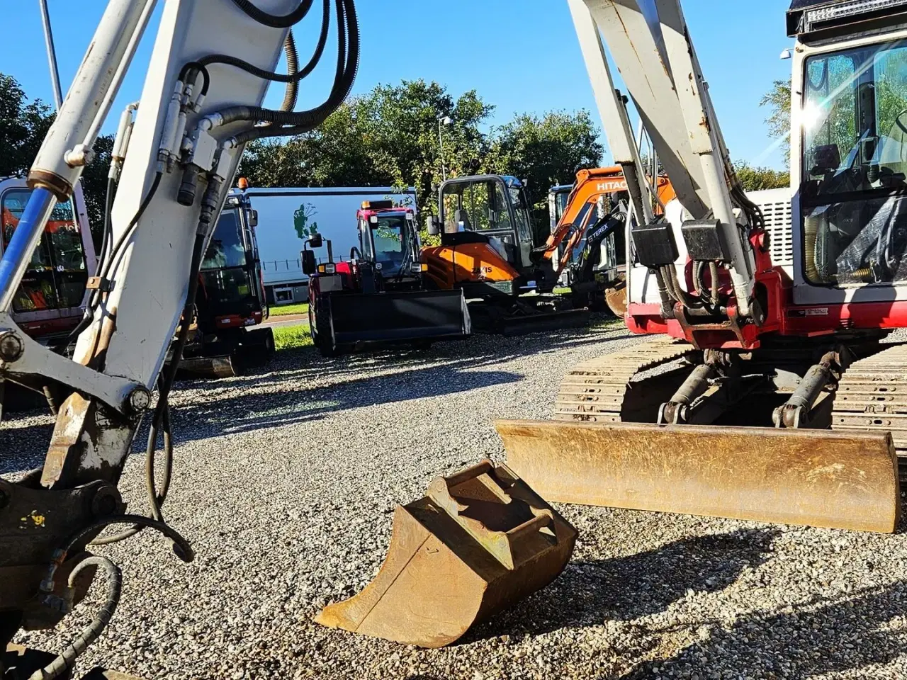 Billede 4 - Takeuchi TB175 / pæn 8 tons maskine / nyere undervogn / dobbelt udtag / skovlsæt
