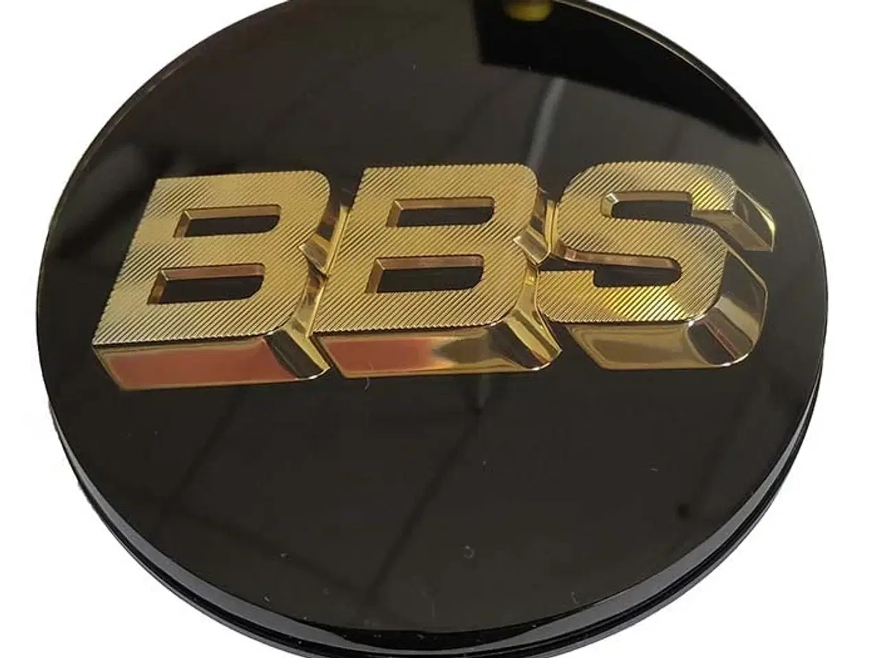 Billede 1 - BBS centerkapsel ø56 gold/sort (56.24.002g)