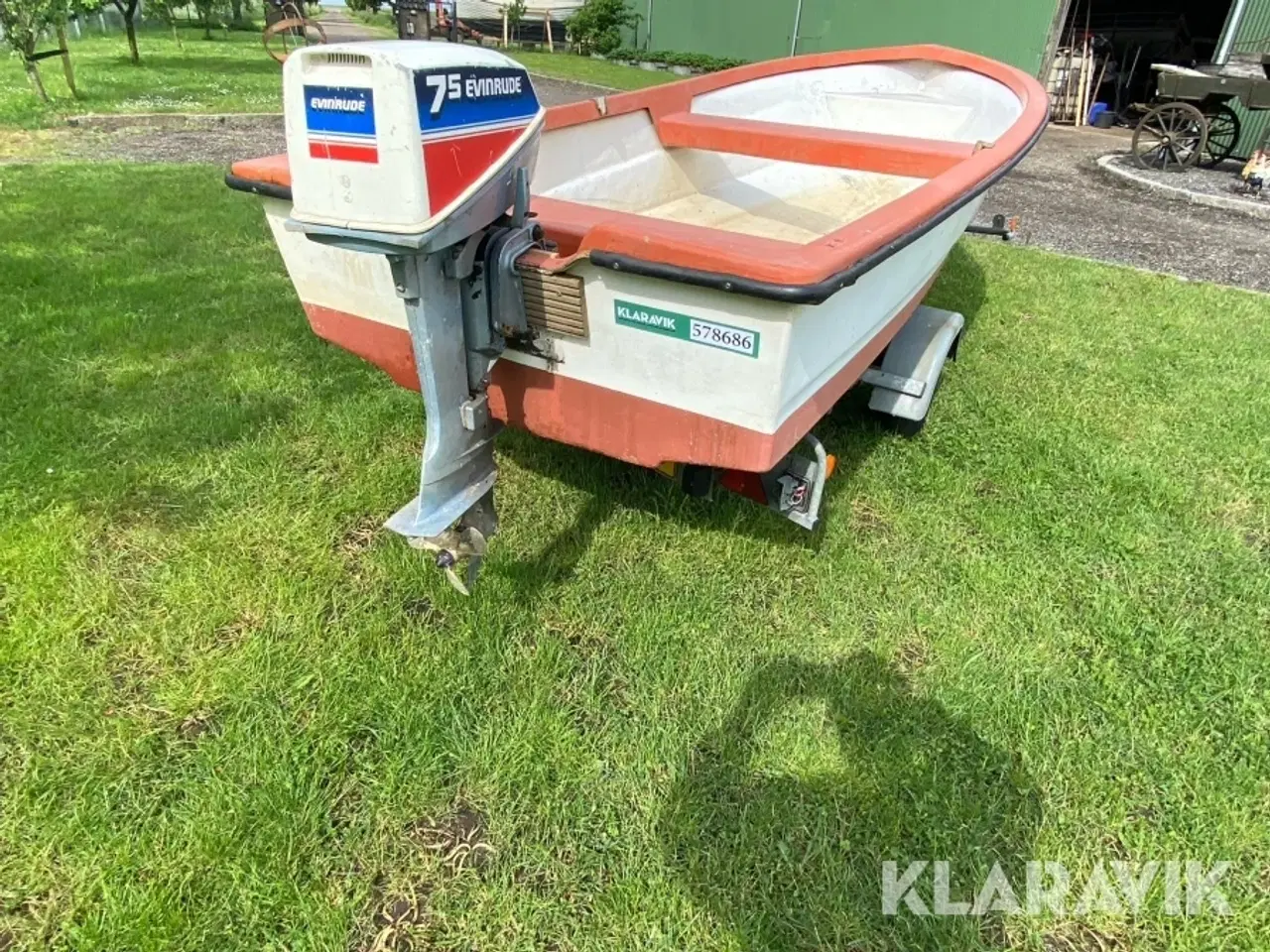 Billede 4 - Båd med motor og trailer
