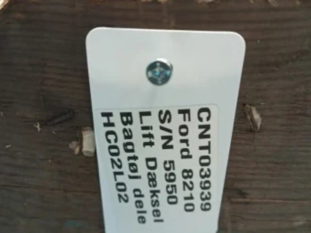 Billede 5 - Ford 8210 Bagtøjs dele