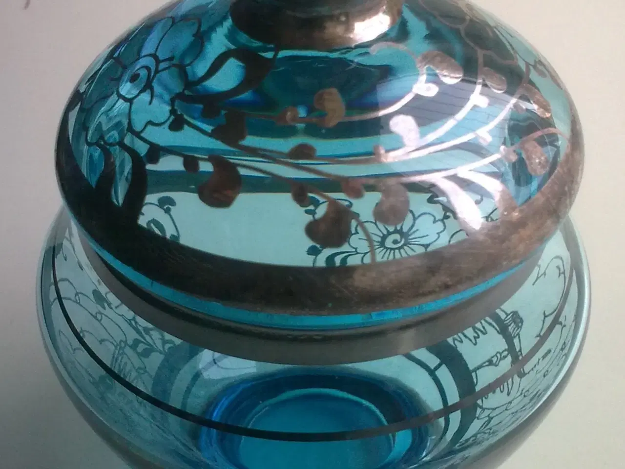 Billede 8 - Glaskunst mini Murano vindue vaser m sølv deko