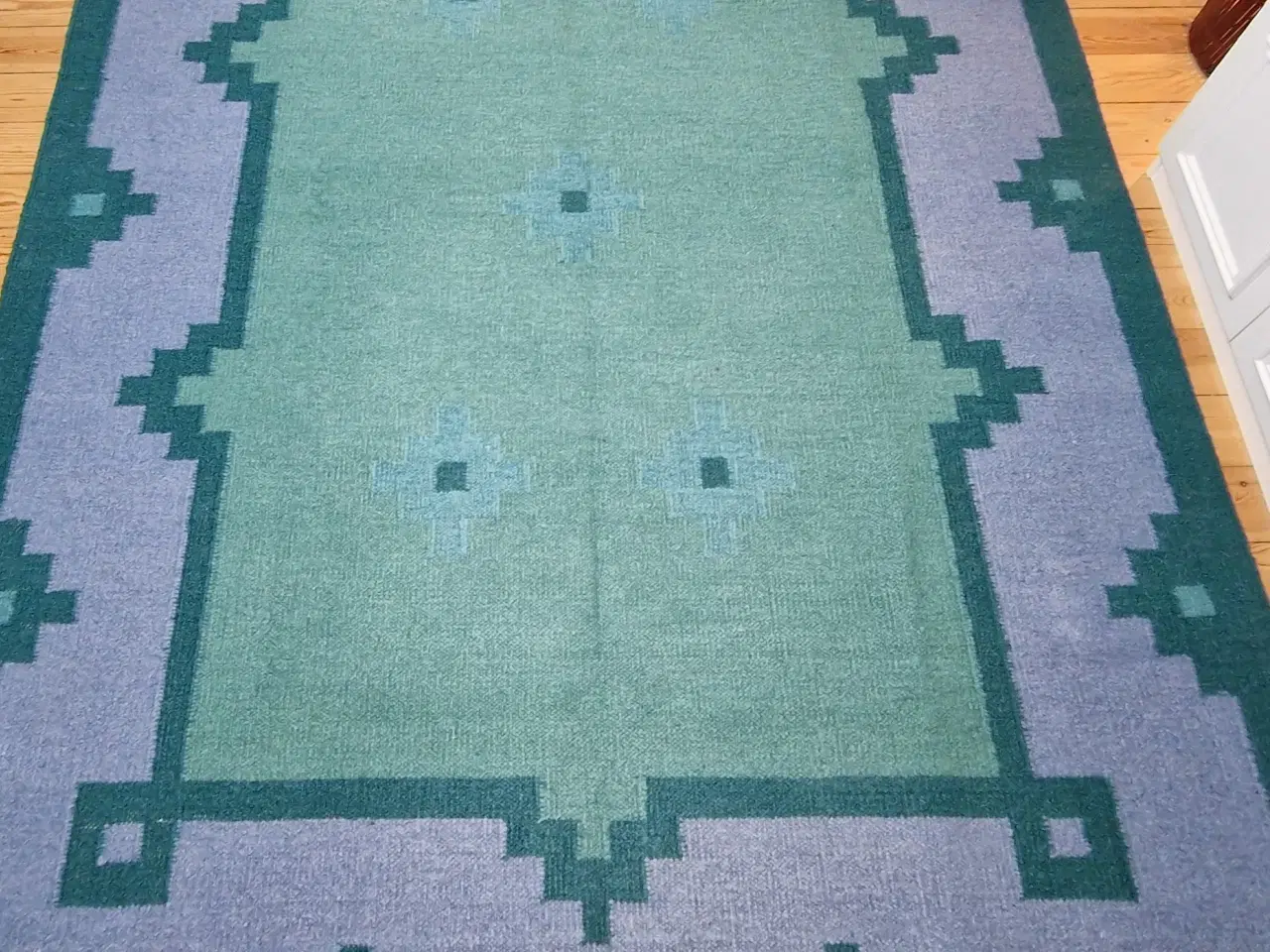 Billede 4 - Stort Indisk kelim tæppe.