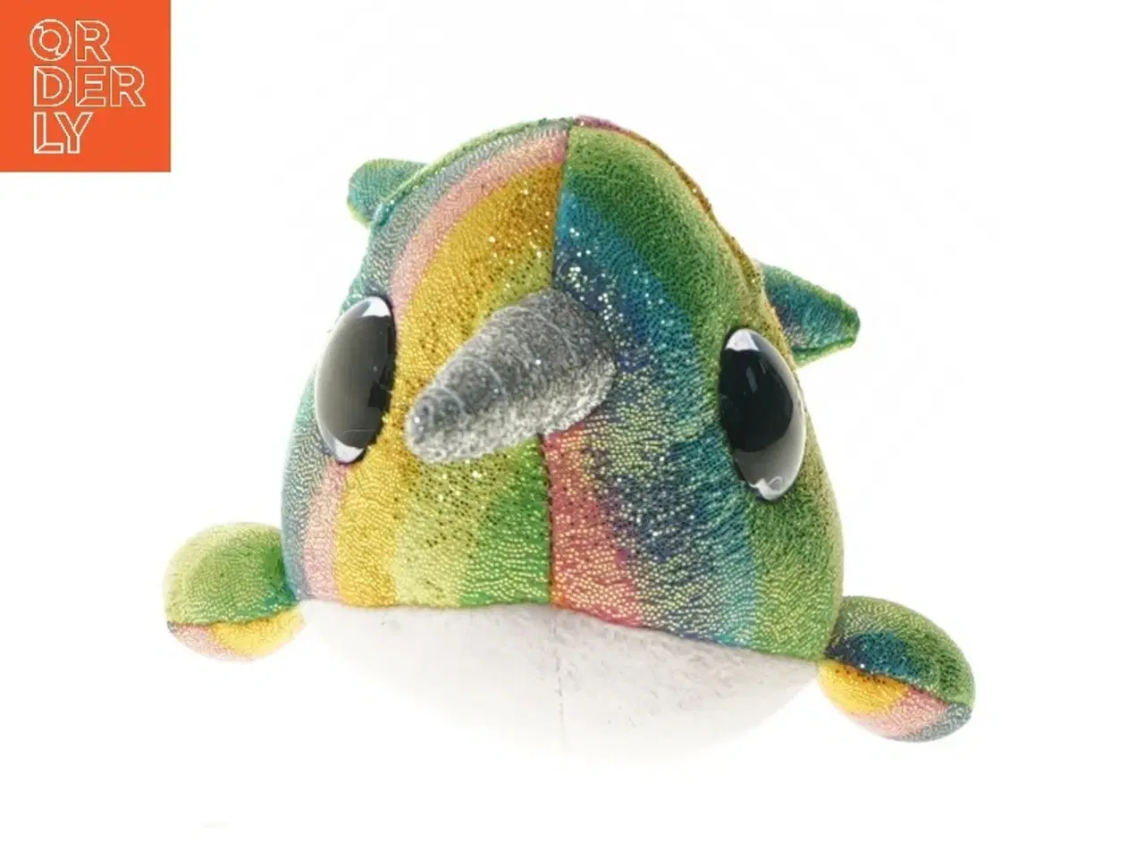 Billede 3 - Plys narhval (str. 23 cm)